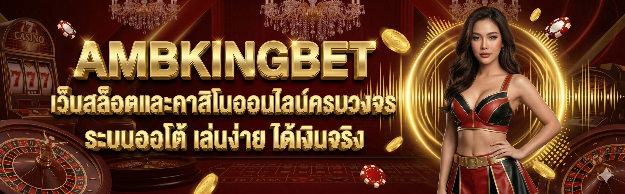 AMBKINGBET-เว็บสล็อตและคาสิโนออนไลน์ครบวงจร ระบบออโต้ เล่นง่าย ได้เงินจริง