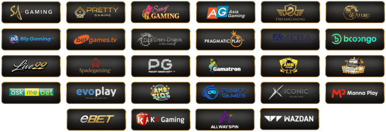 ค่ายเกมที่ให้บริการ